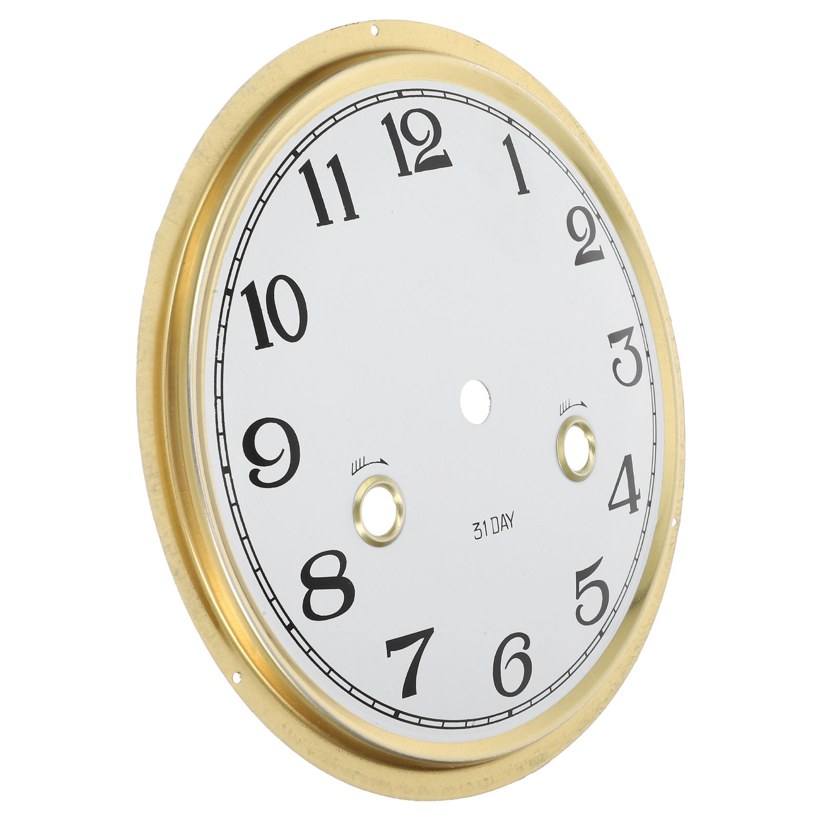 Tineasur Precision DIY Clock Kit Golden Zinc Alloy Versatile Use for ...