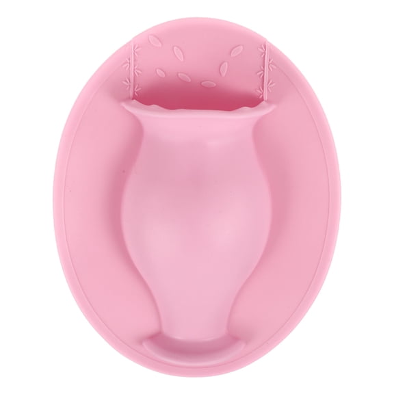 OUNONA Silicone Wall-Mounted Flower Vase, Decorative Sticky Vase for Home, Living Room, Bedroom, Office Wall Decoration