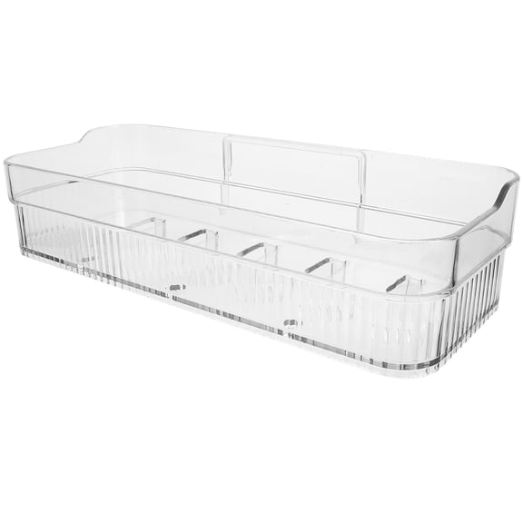 WEAVILUX Organizing Rack Transparent Wall Mounted 1Pack