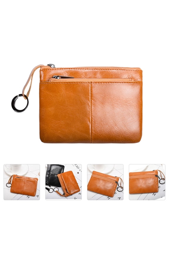 Wallet Minimalist for Men Purses Miss Man Light Brown