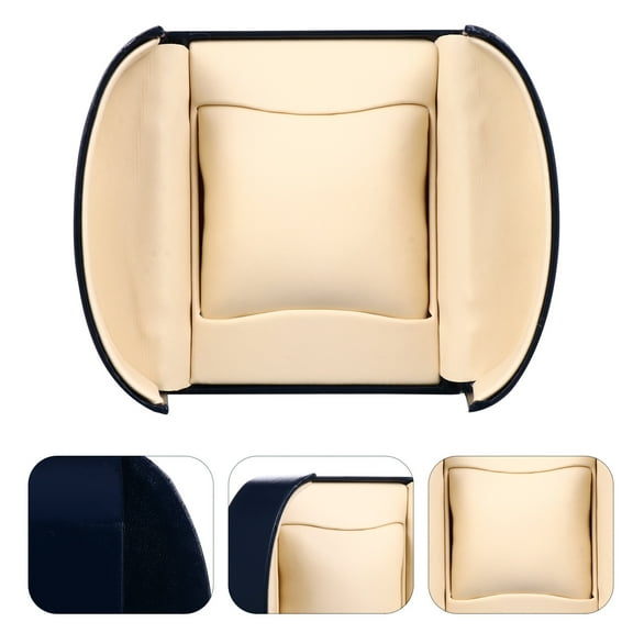 OUNONA Watch Box Holder Organizer for Men Boxes Watches Case Blue