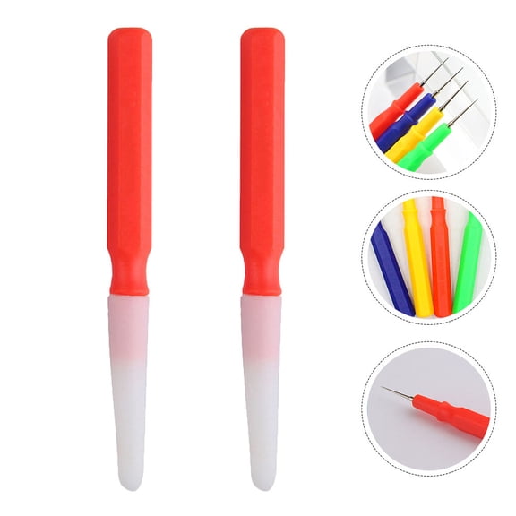 OUNONA Watch Oiler Pen for Repair Assorted Color Plastic Easy to Use with Watches and Clocks 2pcs