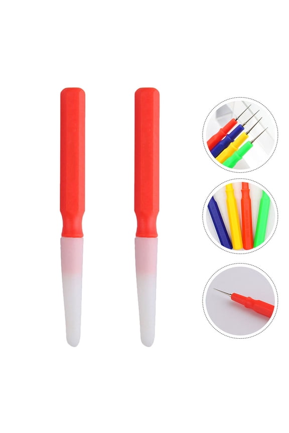 Watch Oiler Pen for Repair Assorted Color Plastic Easy to Use with Watches and Clocks 2pcs