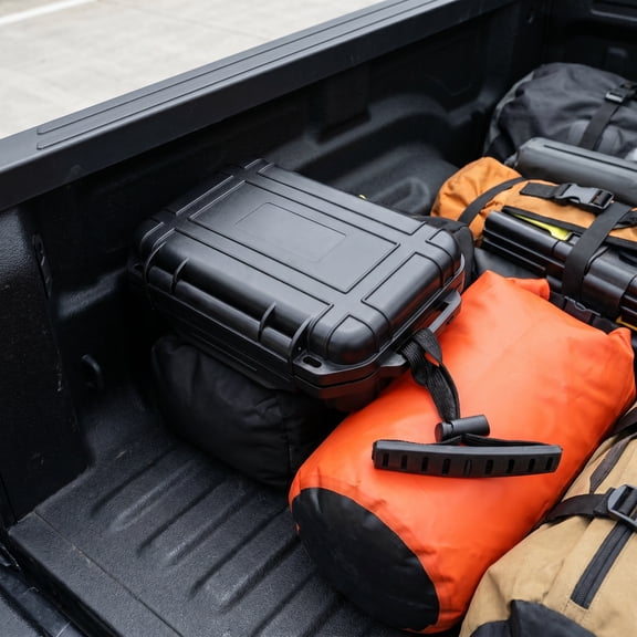 OUNONA Waterproof Plastic Storage Box for Kayak Featuring Easy Access and Shock Resistance