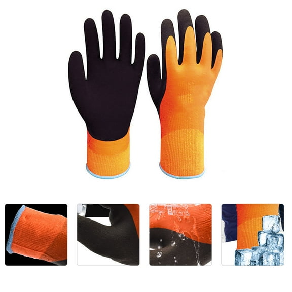 OUNONA  Waterproof Warm Gloves Resistant Cold and Work Man
