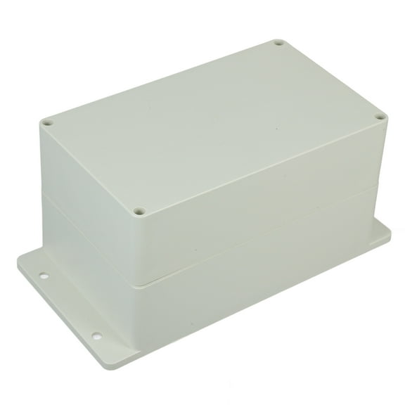OUNONA Waterproof dirtproof Plastic Electrical Box Universal Project Enclosure Outdoor Switch Box Socket Holder Weatherproof Switch Box with Fixed Ear