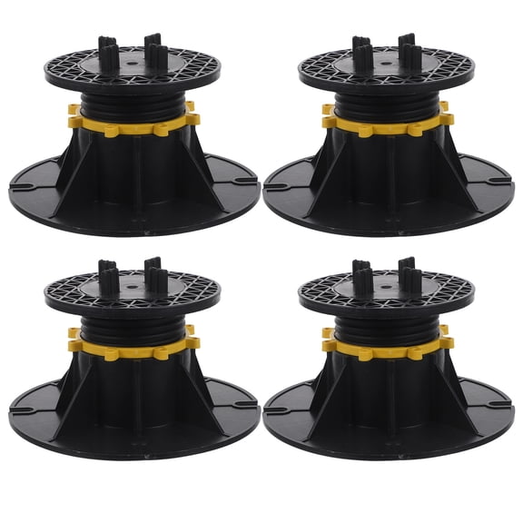 OUNONA Weatherproof Plastic Decking Support Pedestal for Terrace Garden Floor Foundation