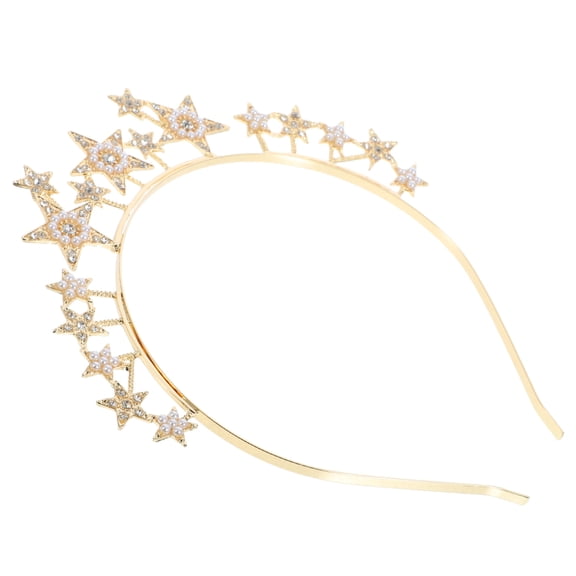 OUNONA Wedding Star Headband with Alloy Material for Elegant Party Hairstyles