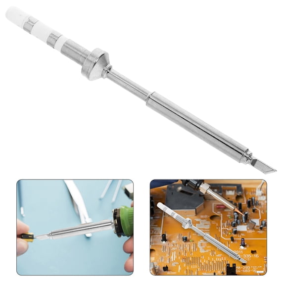 OUNONA Welder Soldering Iron Tips Stainless Steel Heat Conduction 1 Set