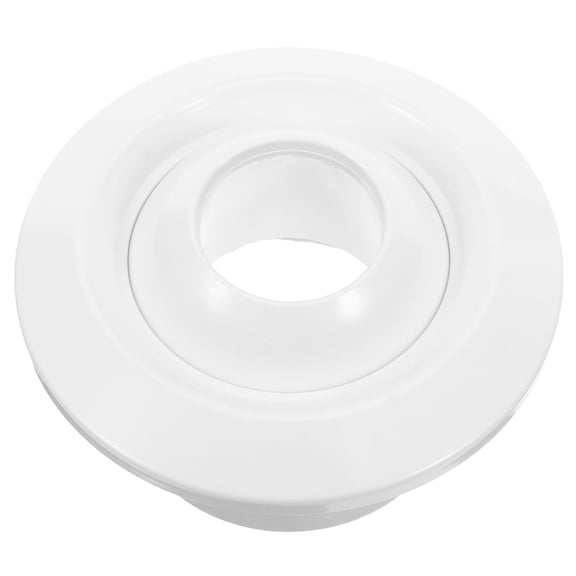 OUNONA White ABS Rotating Air Diffuser ABS Vent Cover with Detachable Soffit Exhaust
