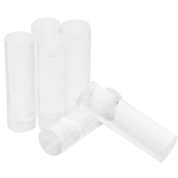 NUOLUX 6pcs Acrylic Crafting Sticks for Aquarium Decor and Display
