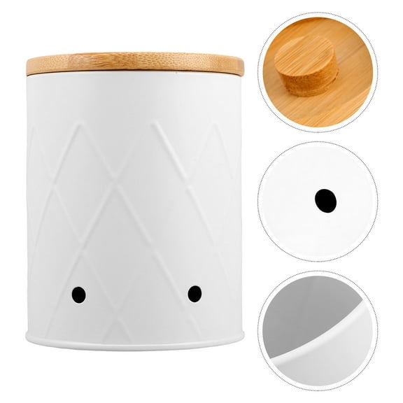 WEAVILUX potato storage bins vegetable storage bamboo kitchen storage households 1Pcs