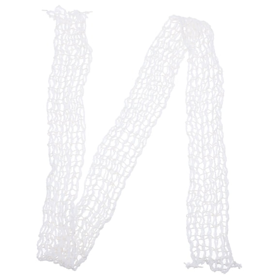 OUNONA White Cotton Thread Meat Netting Elastic for Sausage Casing, BBQ Cooking, and Food Decoration