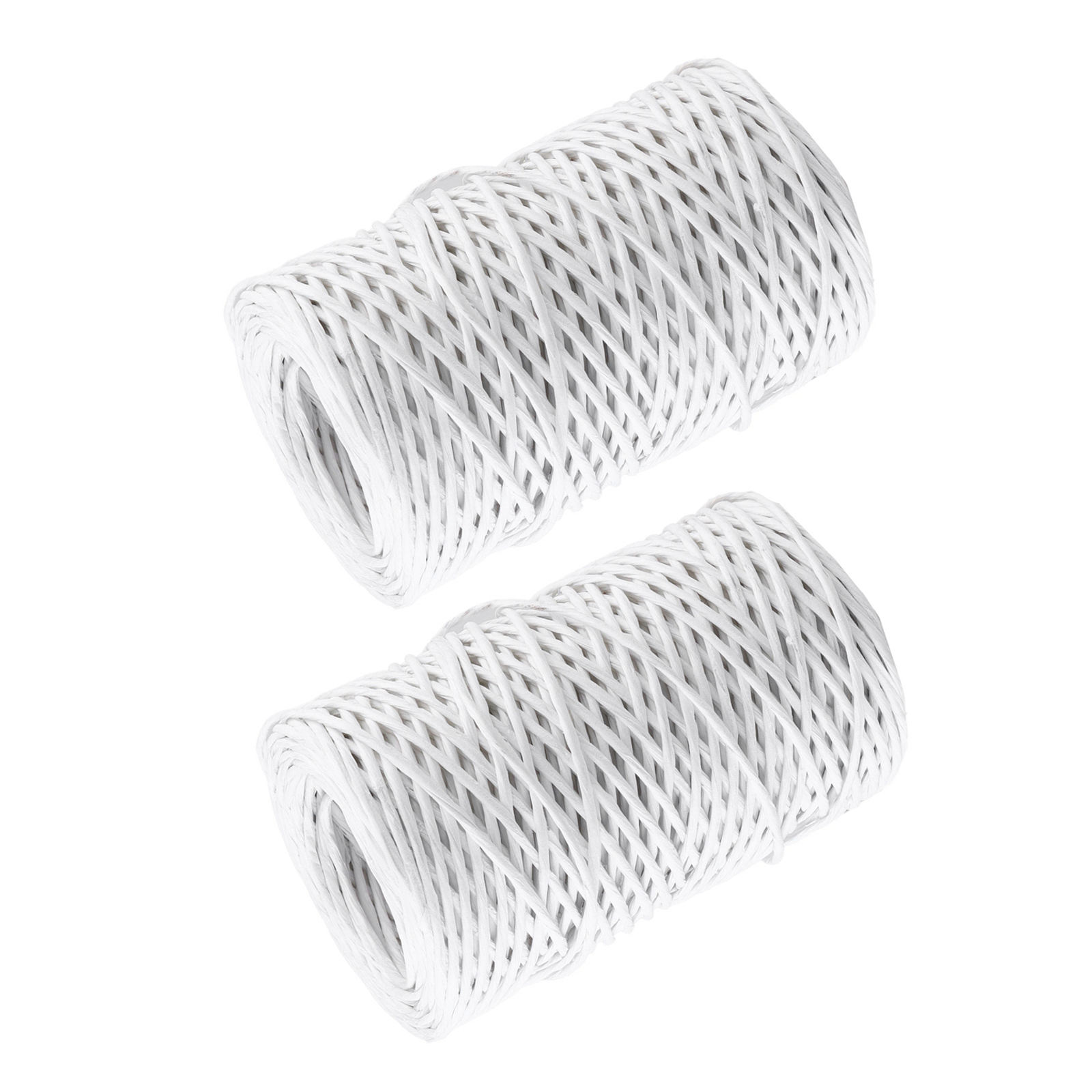OUNONA White Paper Coated Floral Wire for Gardening, Flower Arranging, Crafting, Floral Projects and Decorations