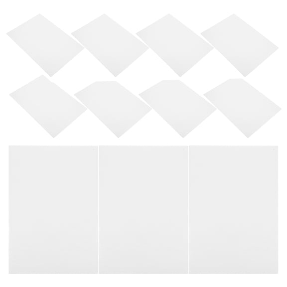 OUNONA Blank White Foam Core Board for DIY DIY Foam Sheets for Crafts and Prop Making
