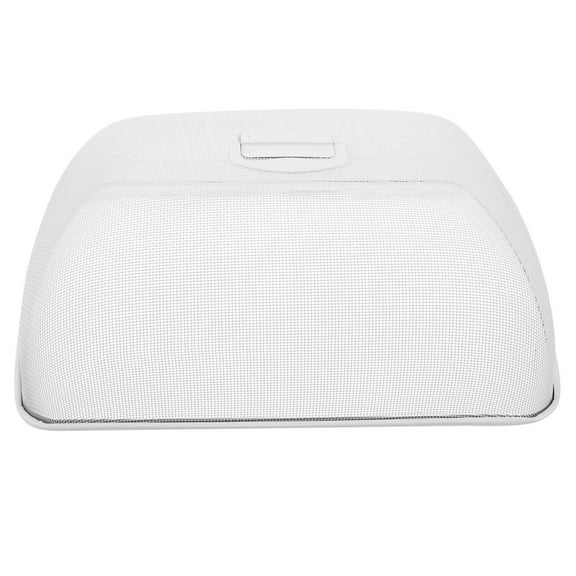 OUNONA White Metal Mesh Food Cover Dome Kitchen Food Tent for Indoor Dining and Outdoor Picnic Protection
