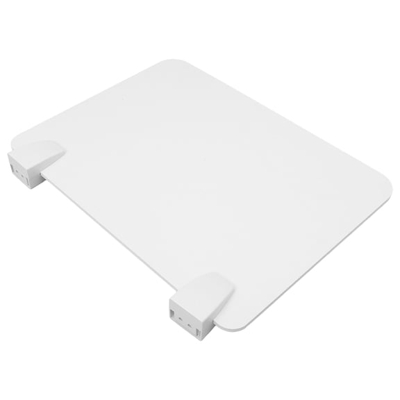 OUNONA White Plastic Desk Partition for Students Easy Installation and Removal 1 Set 19.5x12.5 Inches