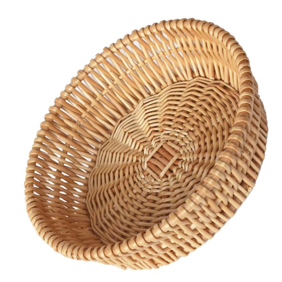 OUNONA Wicker Changing Basket Bread Proofing Cloth Liner