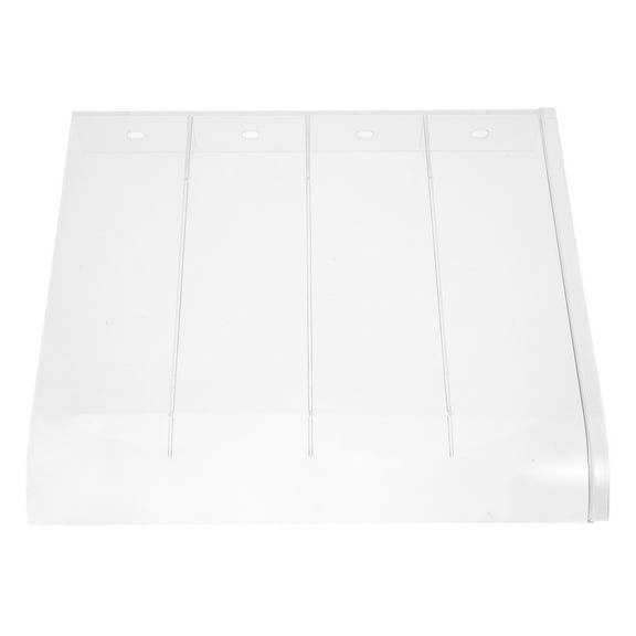 OUNONA Window Awning Door Canopy Awning Plastic Clear Patio Rain Canopy for Front Door Outdoor Porch Patio Roof 40cm