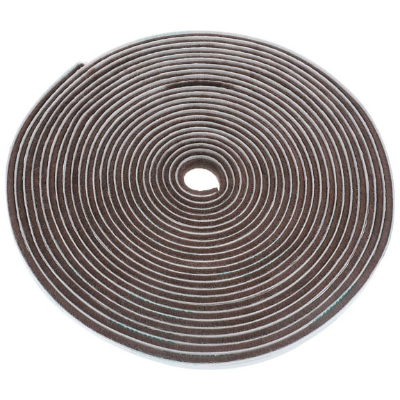 OUNONA  Window Sealing Strip Keep Warm Caulk Weather Adhesive Garage Brown