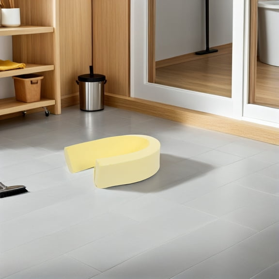 OUNONA Yellow PVA Sponge Window Sill Water Absorbent Strip for Home Moisture and Condensation Control