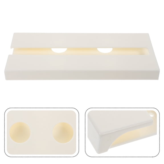 WEAVILUX Under Cabinet Mug Holder Cup Rack ABS Wall Mountable Families Home Use 1Pack