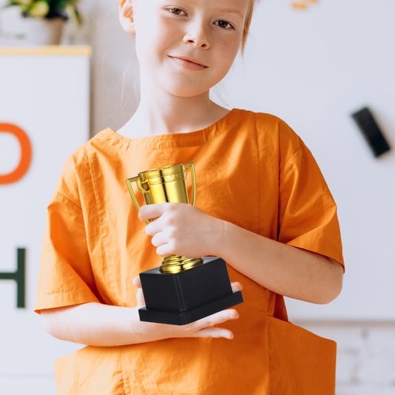 OUNONA Compact Sports Trophy Multi Plastic for Encouragement and Decor