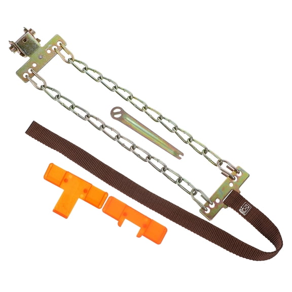 OUNONA Universal Winter Wheel Chains for Car Tires Emergency Snow and Ice Multi Steel Set