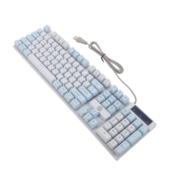 OUNONA Wired Rgb Mechanical Keyboard with LED Lighting and High Precision Switches for Gaming Laptop