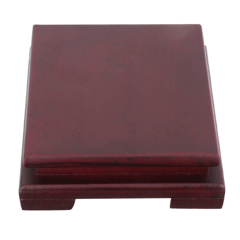 Socle/pot De Base Carré Petit En Bois Massif Pour Bonsaï, Théière, Décoration - Neuf, Fabrication Chinoise