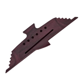 Tineasur Wooden Guitar Bridge with Tone Adjustment for Acoustic and Electric Guitars Instrument Accessory