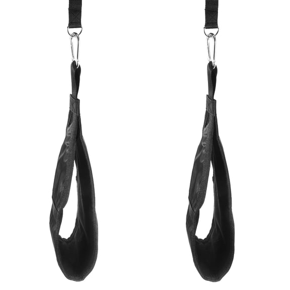 OUNONA Workout Straps Abdominal Muscle Trainer Oxford Cloth Home Pair