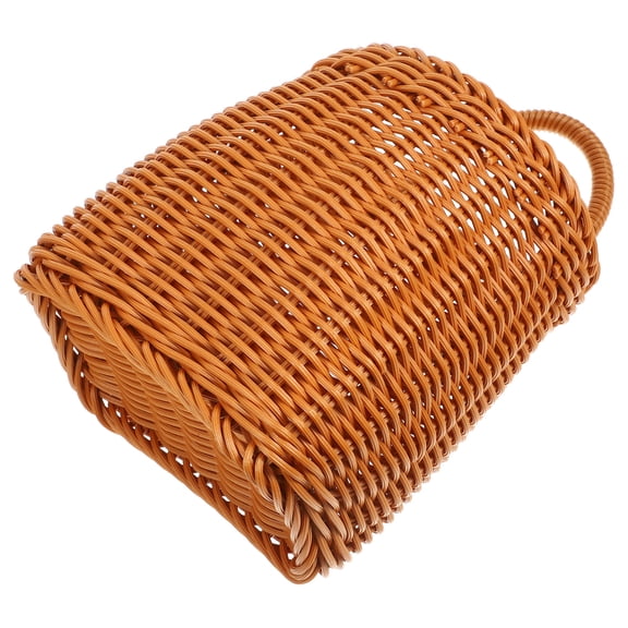 NUOLUX Hanging Woven Flower Basket Wall Hanging Flower Basket Brown 1Set