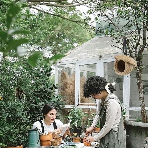 OUNONA Woven Straw Bird Nests Khaki Natural Habitat Parakeet Nesting Box 1Set