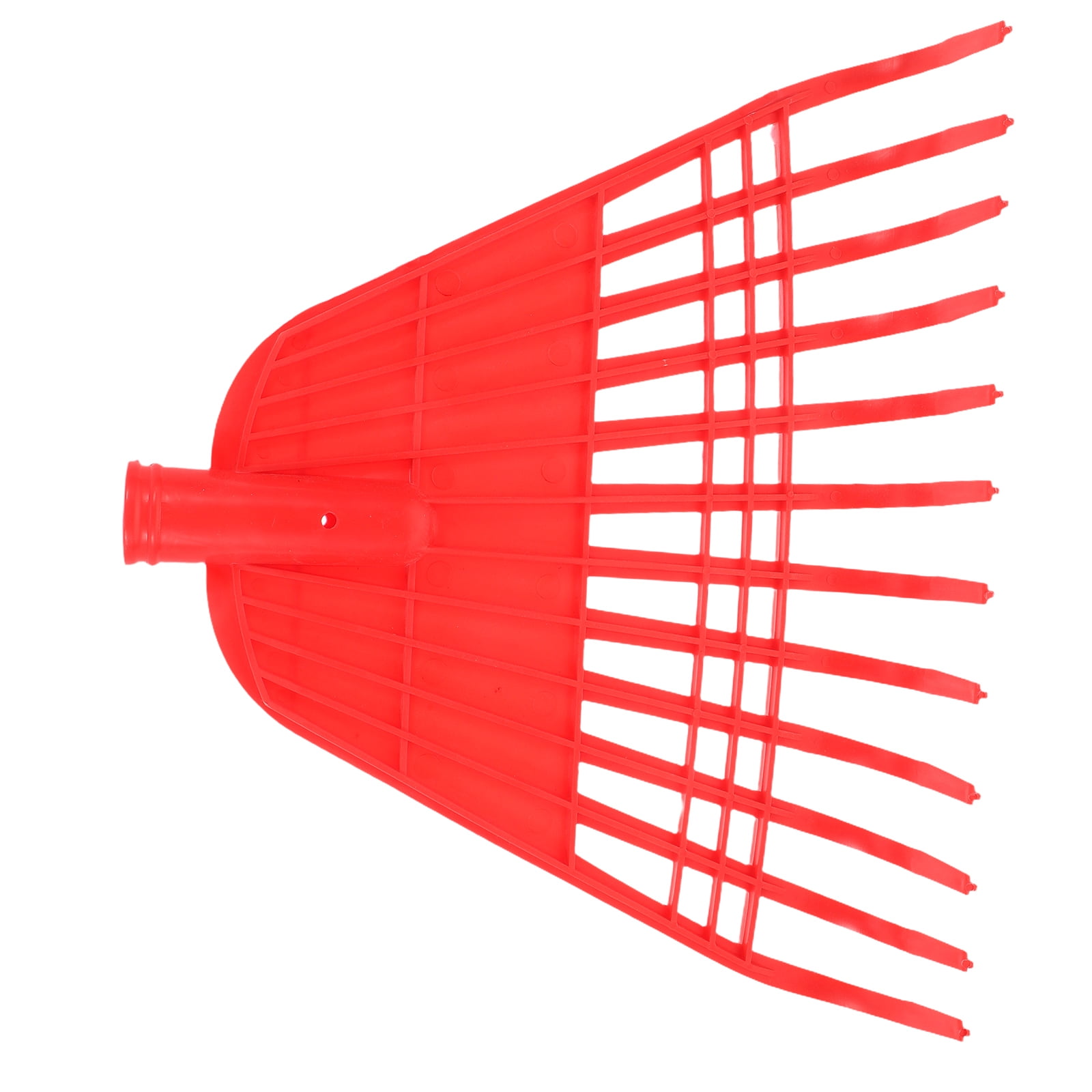 OUNONA Red Yard Leveling Rake Tool for Gardeners, PP Material, 1 Set Lawn and Soil Leveler for Adult Use