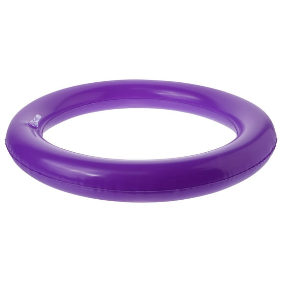 OUNONA Inflatable Yoga Ball Base in Purple for Home Use Stable Fixed Ring Holder Support