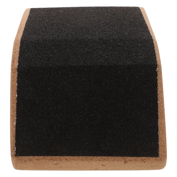 OUNONA Yoga Block Anti-skid Calf Stretcher Fitness Inclined Ramp Convenient Cork Ramp Cork