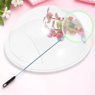 OUNONA fish tank on wall Wall Hanging Fish Bowl Acrylic Decoration 1Pcs