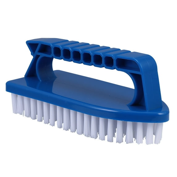OUNONA Heavy Duty Scrub Brush with Comfortable Grip for Bathroom Shower and Kitchen Cleaning