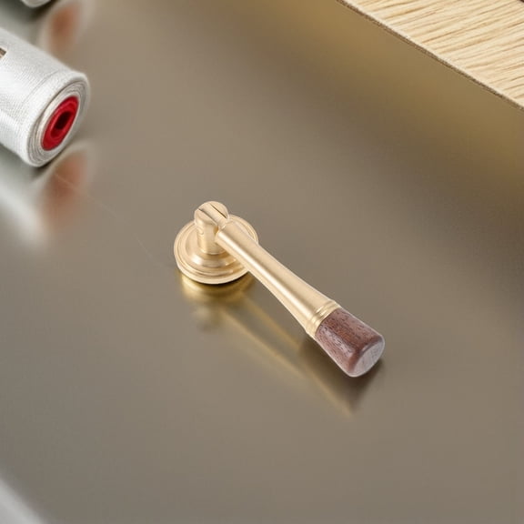 OUNONA Retro Style Brass Door Pulls for Wardrobe Dressers with Fade Resistant Finish