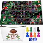 OUO Hoorays Football Drinking Game,Party Board Game for Adults,89 Funny Prompts Super Fun for Game Night,Suitable as Christmas, Thanksgiving, Birthday Gifts