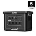 thumbnail image 1 of OUPES 2400W/2232Wh Exodus 2400 Lite Portable Power Station Solar Generator ,0-80% Charging in 1.2 Hr, 20ms UPS,140W USB-C, LiFePO4 Battery for Home Backup, Power Outages, 1 of 9
