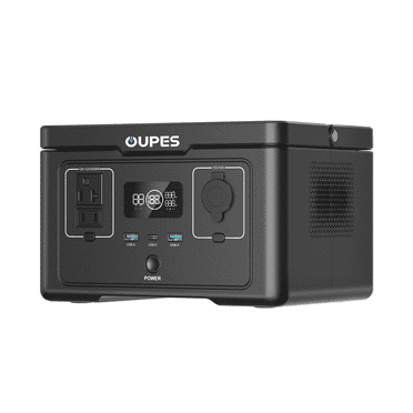 OUPES Exodus 600 Portable Power Station, 256Wh Backup LiFePO4 Battery, 600W AC Outlet, Solar Generator for RV, Outdoors, Camping, Traveling, and Emergencies