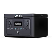 OUPES Exodus 600 Portable Power Station, 256Wh Backup LiFePO4 Battery, 600W AC Outlet, Solar Generator for RV, Outdoors, Camping, Traveling, and Emergencies