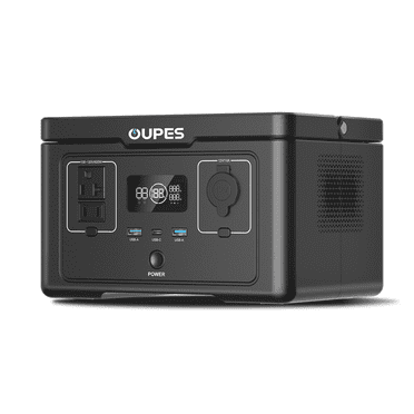 OUPES 600W, 256Wh Portable Power Station(1200w Surge) Exodus 600, 80000mAh LiFePO4 Solar Generator Battery, 8.16lbs, 0-100% in 1 hour, for RV, Outdoors, Camping, Home Backup