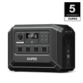 thumbnail image 1 of OUPES Mega 1 Lite Portable Power Station, 1800W(4500W Surge) 1024Wh LiFePO4 Battery, 140W USB-C Output, 46Min Fast Charge, 20ms UPS, Solar Generator for Camping, Emergency, RV, Off-Grid Living, 1 of 10