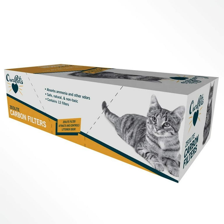 OUR PET S CARBON FILTERS FOR SMARTSCOOP LITTER BOX 6PK Walmart