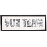 OUR TEAM Cut-out Letters Frame by Frame-ology