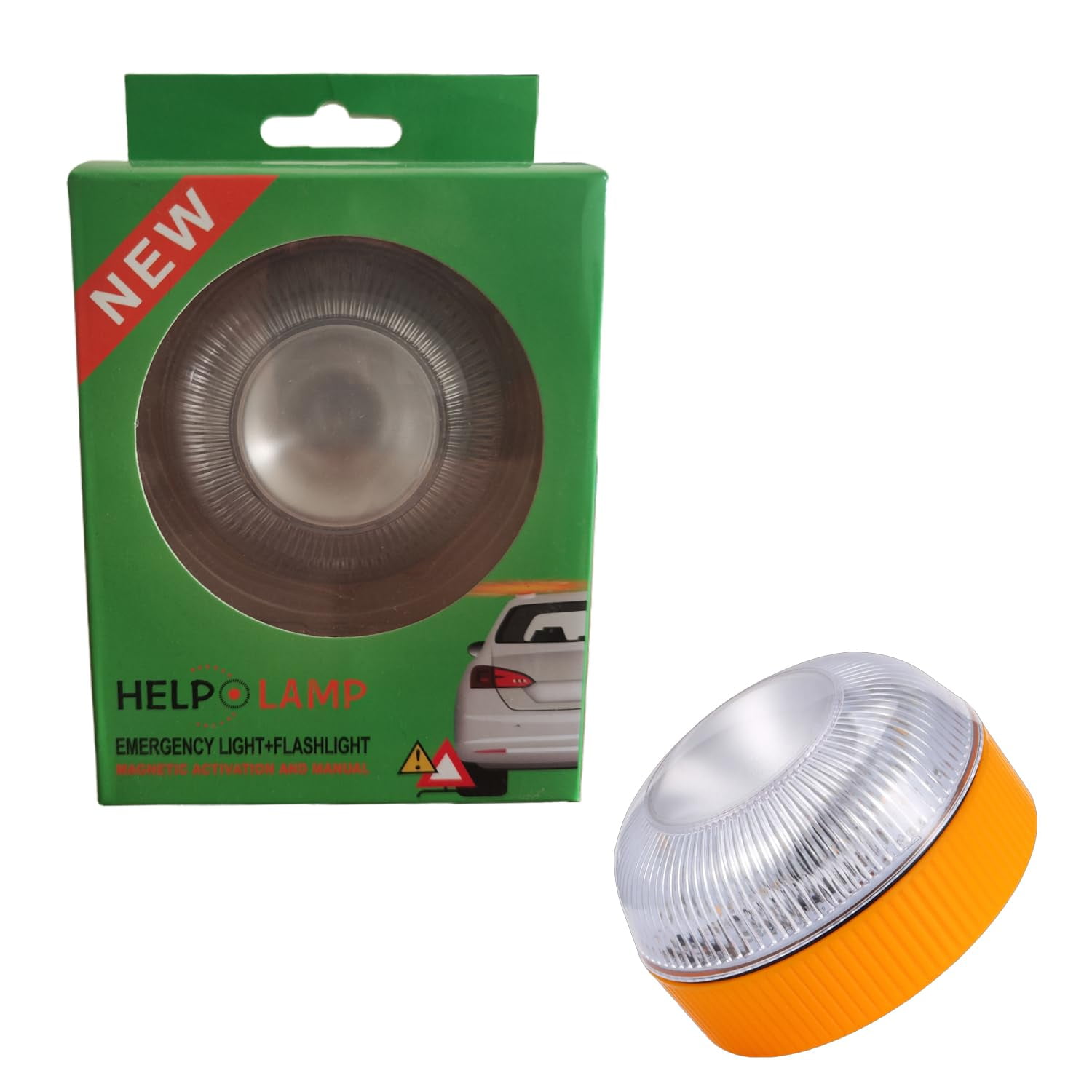 OUSHE LED Road Flares MMF7 Safety Flashing Warning Light, Roadside ...