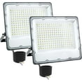 thumbnail image 1 of OUSIDE LED Outdoor Spotlight 200 W, 20000 LM Super Bright LED Floodlight without Plug, 6500 K Cool White LED Floodlight IP66 Waterproof Outdoor Spotlight for Backyard, Garden, Garage, Hallway, 1 of 7